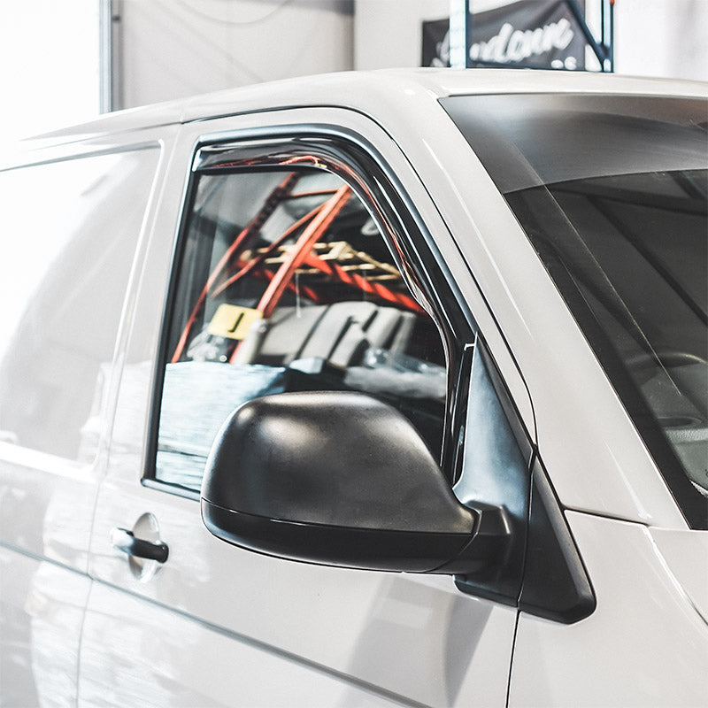 VW Transporter T5-T6.1 - Wind Deflectors - Front Window - Pair