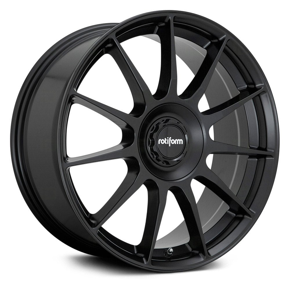 Rotiform - DTM - Alloy Wheels - 20" - Matt Black Finish - 8.5J & 10J - 5x120 - Load Rated - With Tyre Options