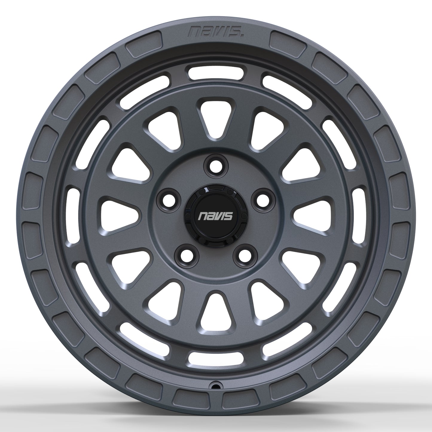 Navis - GELIDA-AT - Alloy Wheels - 17″ - Matt Anthracite Finish - 8.5J - 5x120 - Load Rated