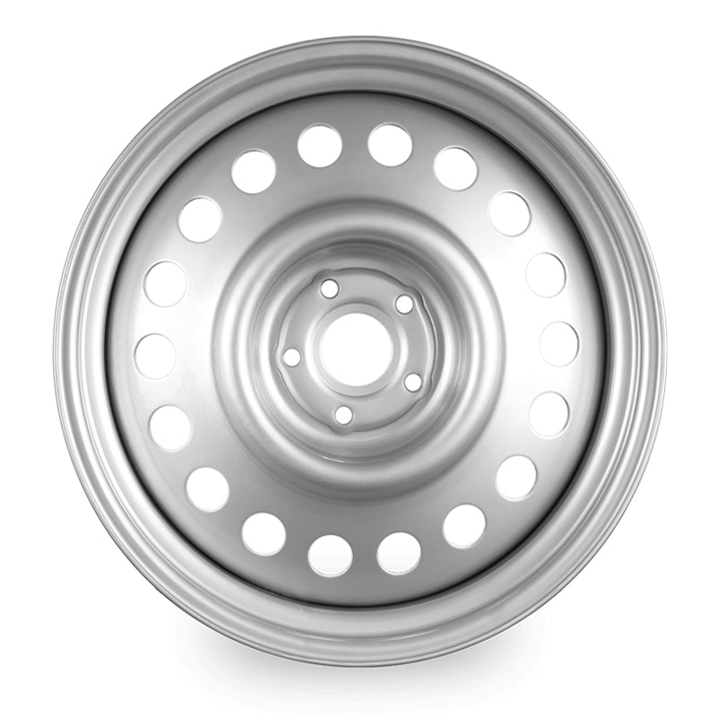Navis Holey – Staggered Steel Wheels - 19″ - Silver Finish – With Tyre Options