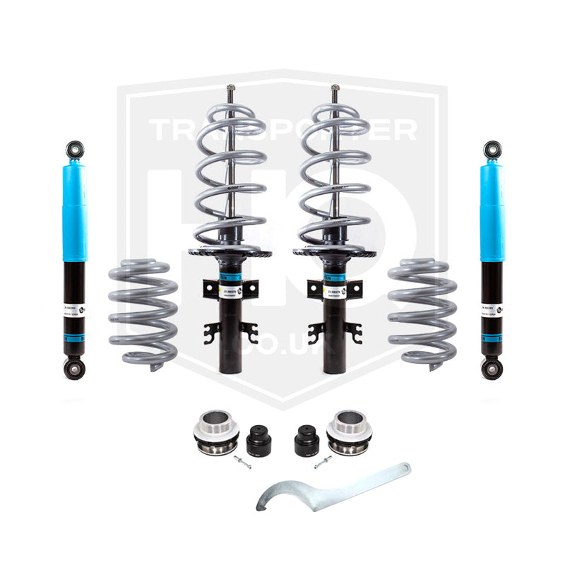 VW Transporter T5/T6 - Eibach - Lift Springs - BIGH - Adjustable - Longer Struts & Dampers - 35mm - T30