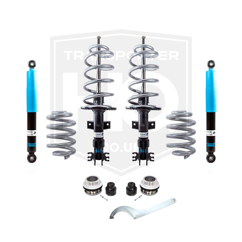 VW Transporter T5/T6 - Eibach - Lift Springs - BIGH - Adjustable - Longer Struts & Dampers - 35mm - T32