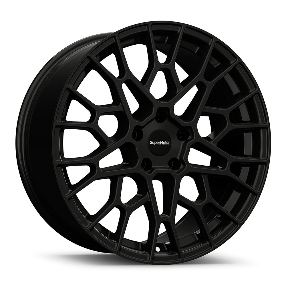 SuperMetal - Cell - Alloy Wheels - 20" - Matt Black Finish - 9J - 5x120 - Load Rated - With Tyre Options