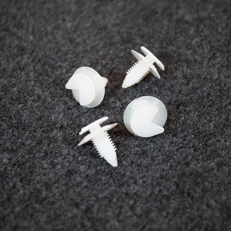VW Transporter T5/T6 - Trim Panel Fixings Clips - Hidden - For Carpet Lining Boards - Fir Tree - 100 Pack