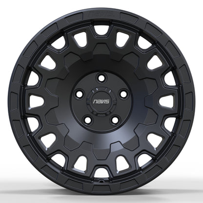 Navis – Dura-AT – Alloy Wheels – 17″ – Satin Black Finish – 8.5J – 5×120 – Load Rated