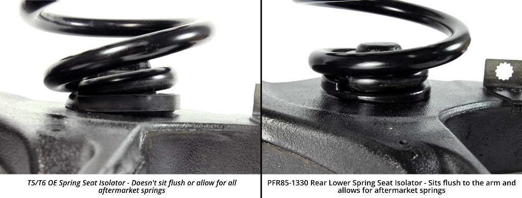 POWERFLEX REAR LOWER SPRING ISOLATOR PFR85-1330 FOR VW T5 TRANSPORTER INC. 4MOTION