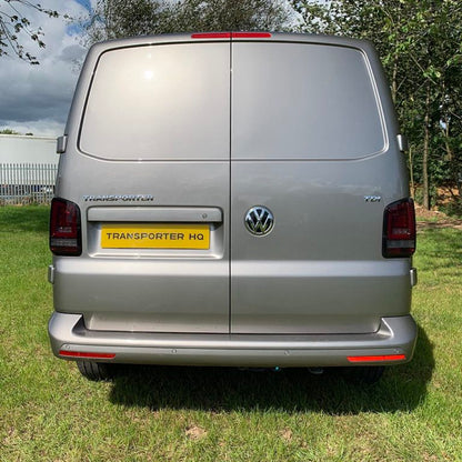 VW Transporter T6 – Rear Lights – Sequential Indicator – LED – RHD – Barn Door – Red Smoke