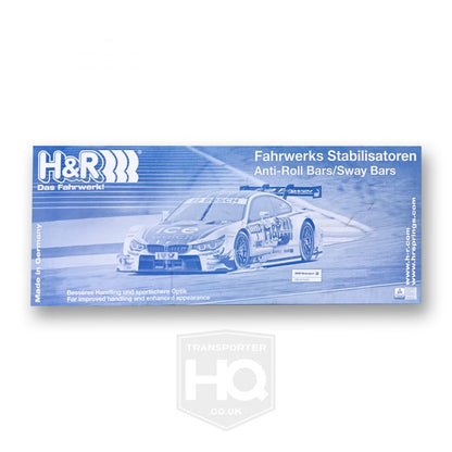 H&R – Anti Roll Bar Kit – Ford Transit Custom (2023-) & VW Transporter T7 (2025-)