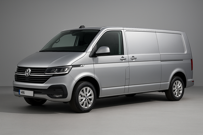 silver vw transporter T6.1