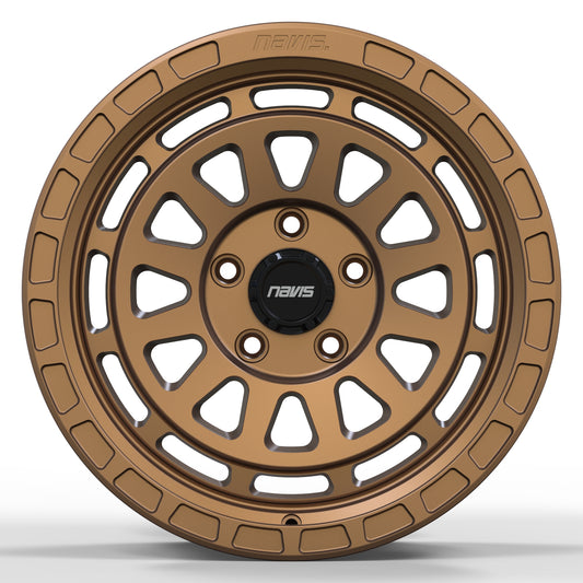 Navis - GELIDA-AT - Alloy Wheels - 17â€³ - Bronze Finish - 8.5J - 5x120 - Load Rated