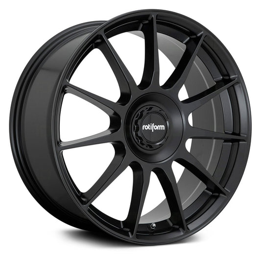 Rotiform - DTM - Alloy Wheels - 20" - Matt Black Finish - 8.5J & 10J - 5x120 - Load Rated - With Tyre Options