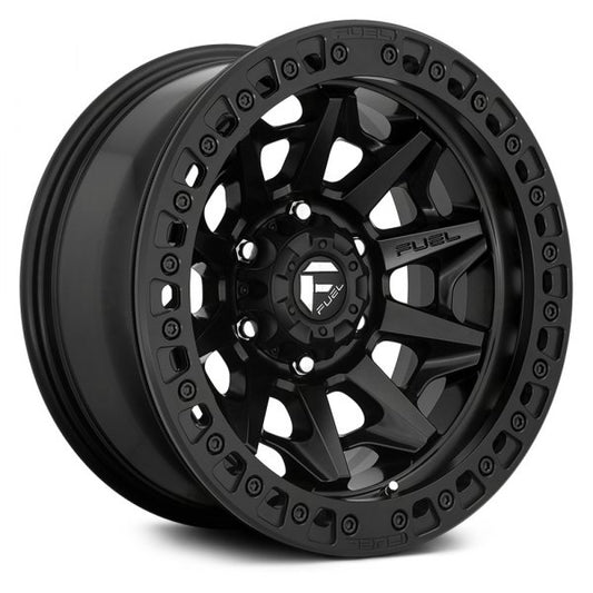 Fuel - Covert - Alloy Wheels - 18" - Matt Black Finish - 8.5J - 5x120 - Load Rated