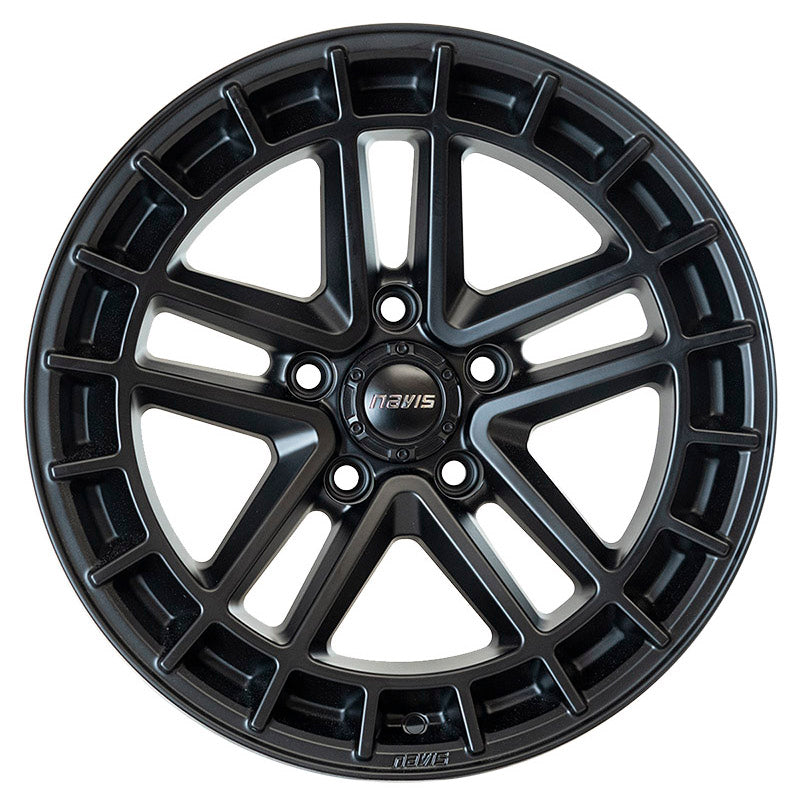 Navis - MAC-AT - Alloy Wheels - 17â€³ - Satin Black Finish - 8.5J - 5x120 - Load Rated