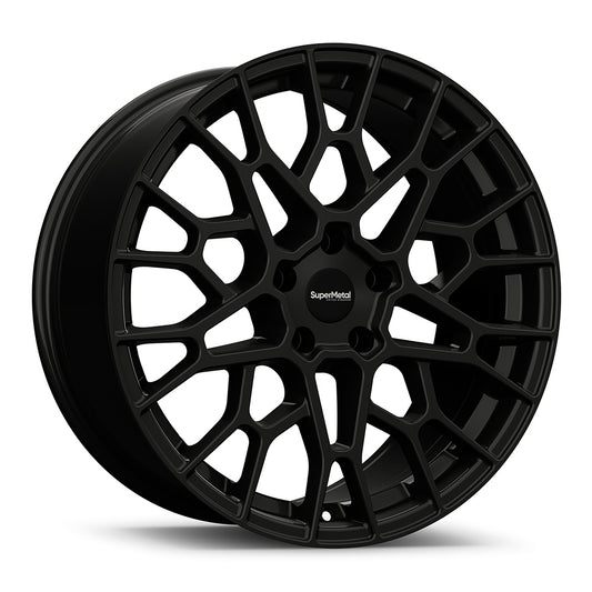 SuperMetal - Cell - Alloy Wheels - 20" - Matt Black Finish - 9J - 5x120 - Load Rated - With Tyre Options