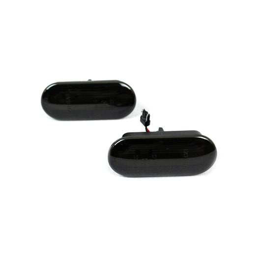 VW Transporter T5/T5.1 - Sequential Side Repeaters - LED - Black Smoke