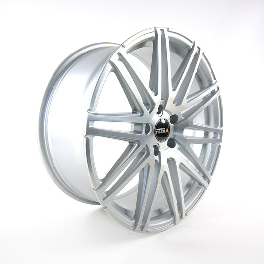 Twin MonoTube Projekt - Zoll - Alloy Wheels - 20" - Brushed Silver Finish - 9J - 5x120 - Load Rated