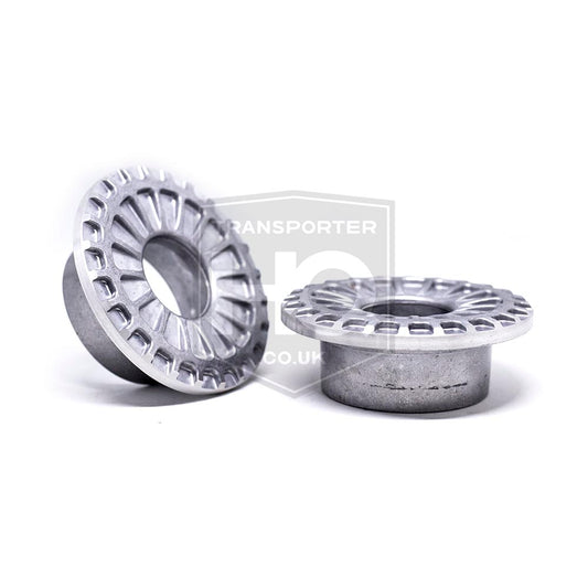 VW Transporter T5/T6 - Machined Top Mount Plates - Approx. 12mm Lowering