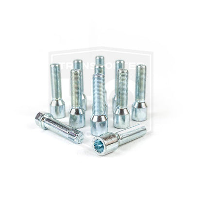 VW Transporter T5/T6 - Tuner Wheel Bolts - 33mm - M14X1.5 Thread - Tapered Seat